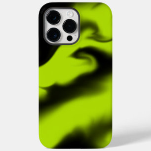 Abstrakt 3 in Schwarz und Kalkgrün Case-Mate iPhone 14 Pro Max Hülle