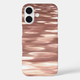Abstrakt #3: Kupfer-Roségold-Schimmer iPhone 16 Hülle