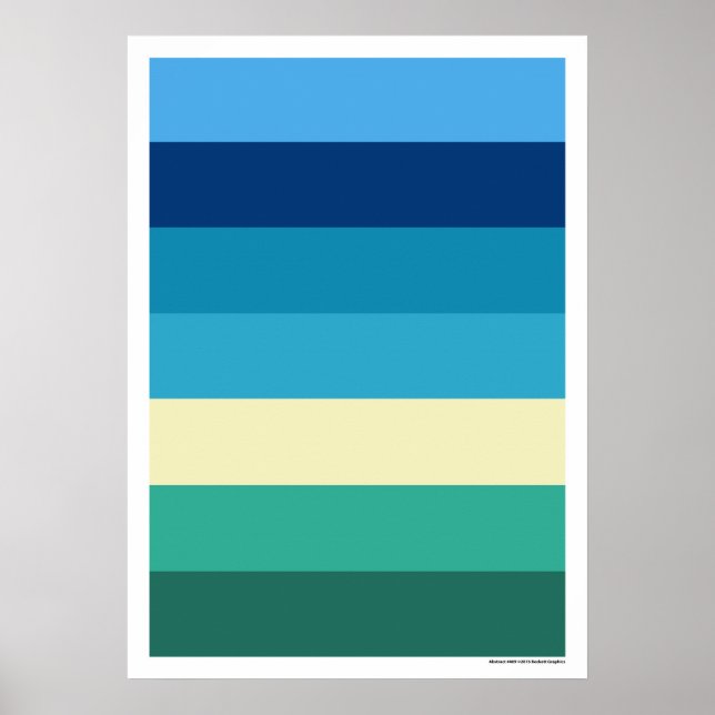 Abstrakt #409 poster (Vorne)