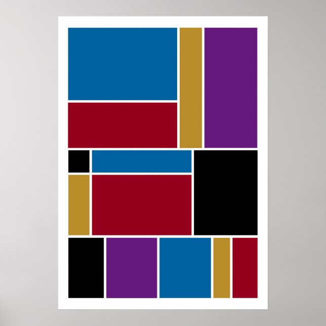 Abstrakt #419 poster (Vorne)