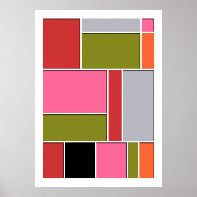 Abstrakt #49 poster (Vorne)