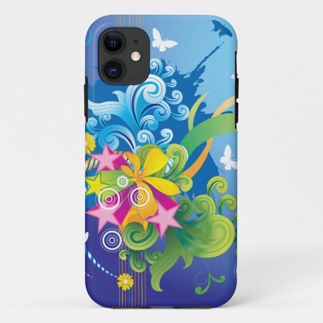 ABSTRAKT 4 Case-Mate iPhone HÜLLE (Rückseite)