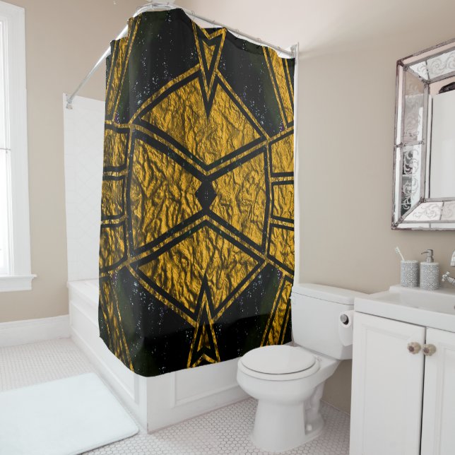 Abstrakt #715 duschvorhang (Beispiel)