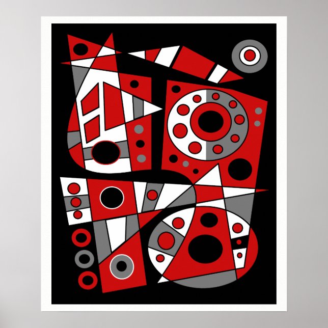 Abstrakt #946 poster (Vorne)