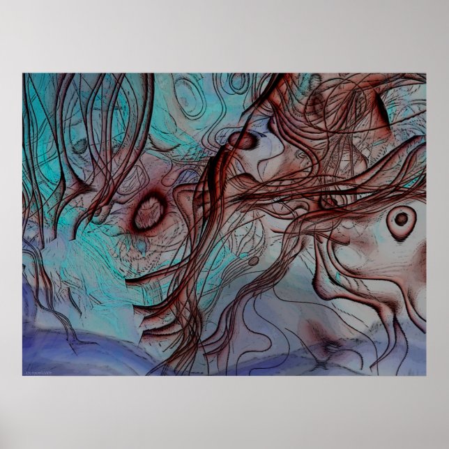 Abstrakt #96i poster (Vorne)