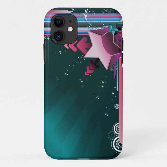 Abstrakt 9d Case-Mate iPhone hülle (Rückseite)