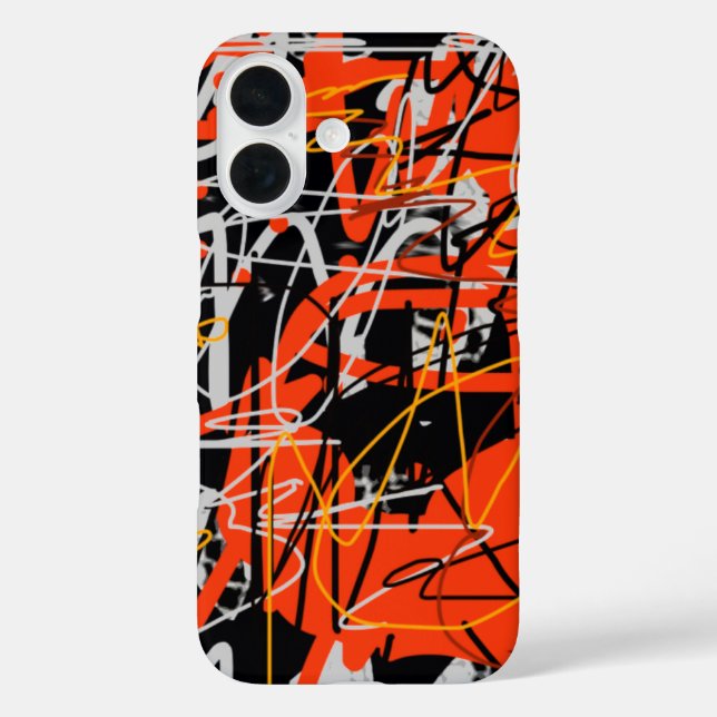 abstrakt/Abstraktion Case-Mate iPhone Hülle (Rückseite)