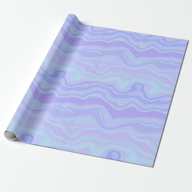Abstrakt Agate Gift Wrap Geschenkpapier (Ungerollt)