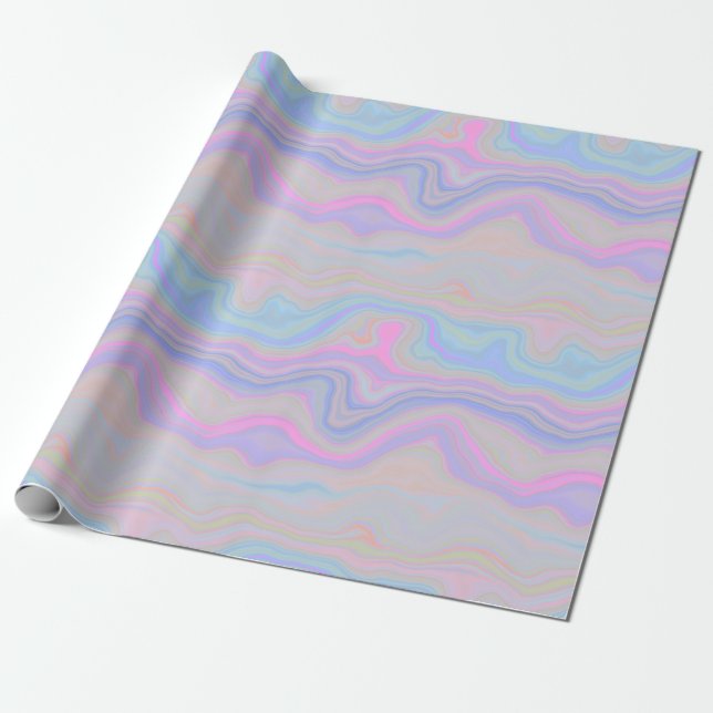 Abstrakt Agate Gift Wrap Geschenkpapier (Ungerollt)