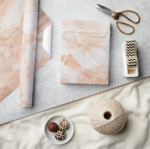 Abstrakt Agate Pink Marble Swirl Geschenkpapier