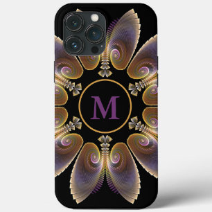Abstrakt Angel Wings Mandala Fraktal Monogram Case-Mate iPhone Hülle