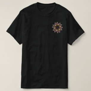 Abstrakt Angel Wings Mandala Fraktal Monogram T-Shirt