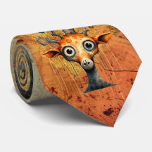 Abstrakt Animal Necktie
