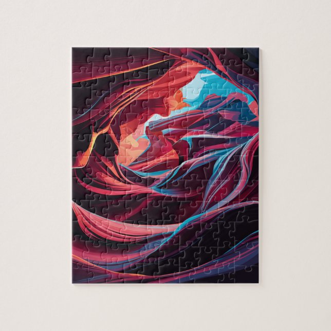 Abstrakt Antelope Canyon Puzzle (Vertikal)