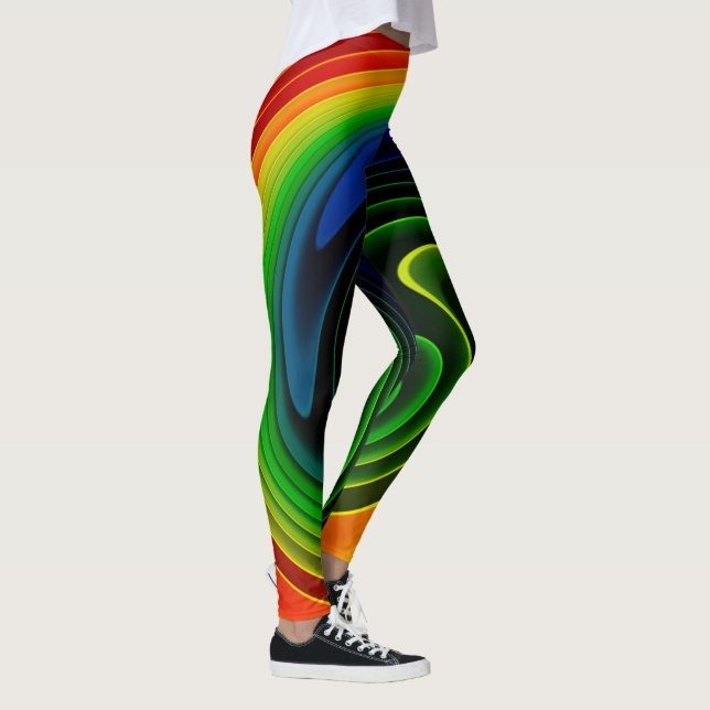 Abstrakt Art. 111 Leggings (Rechts)