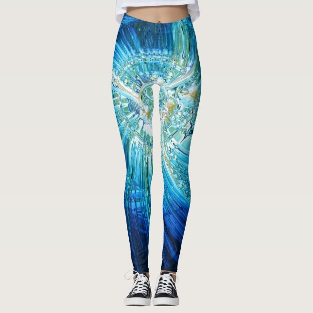 Abstrakt Art. 114 Leggings (Vorderseite)