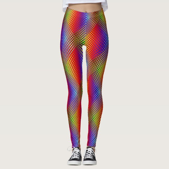 Abstrakt Art. 121 Leggings (Vorderseite)