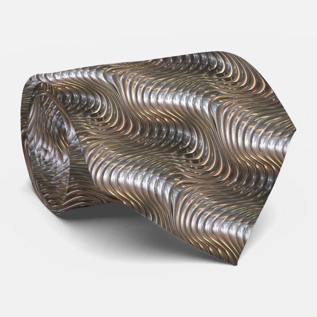 Abstrakt Art. 129 Krawatte (Gerollt)