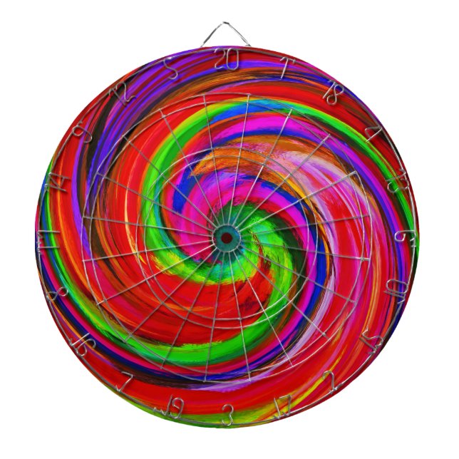 Abstrakt Art. 12 Dartscheibe (vorne)