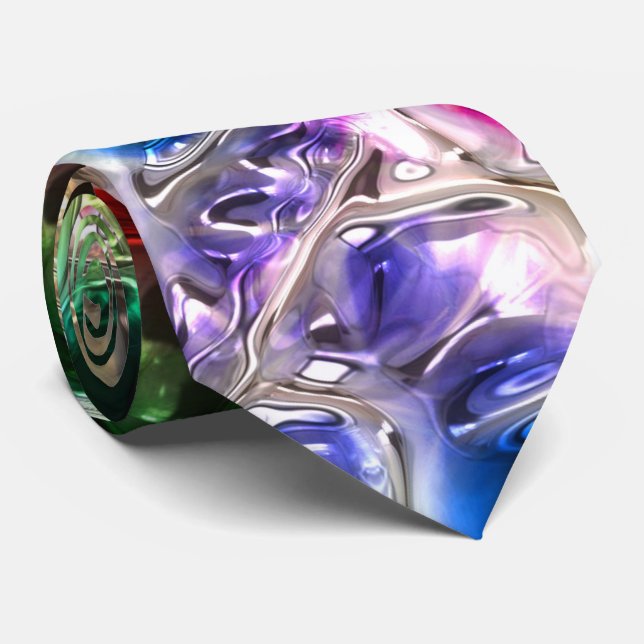 Abstrakt Art. 132 Krawatte (Gerollt)