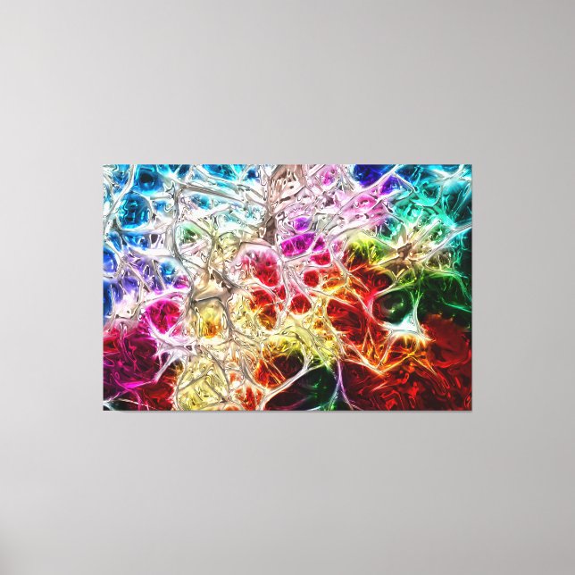 Abstrakt Art. 132 Leinwanddruck (Vorderseite)