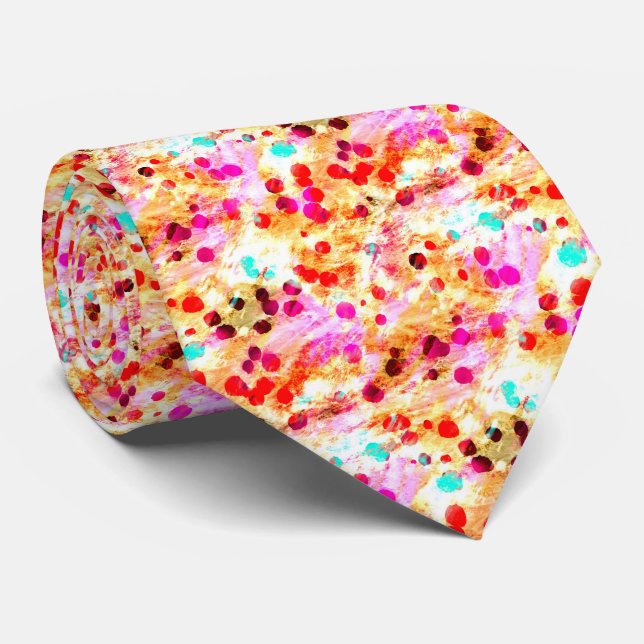 Abstrakt Art. 148 Krawatte (Gerollt)