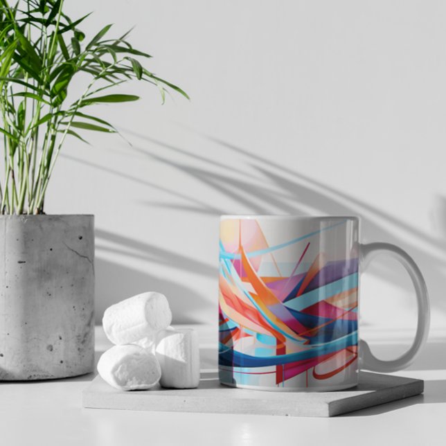 Abstrakt Art. 14 Tasse (Abstract Art version 14 Mug
)