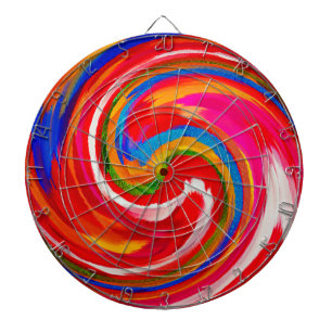 Abstrakt Art #15 Dartscheibe