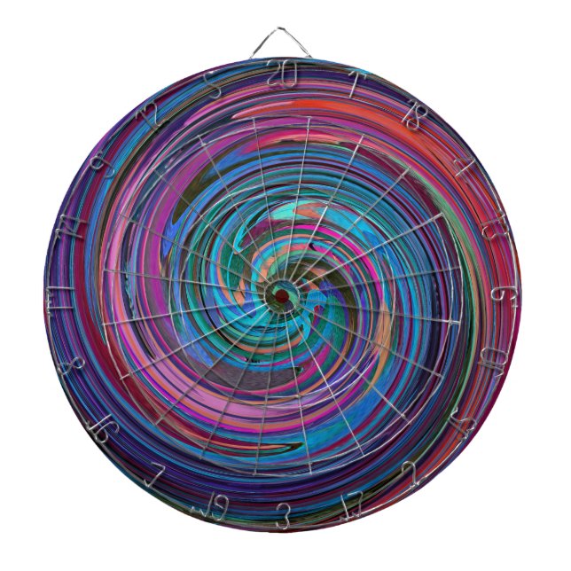 Abstrakt Art #20 Dartscheibe (vorne)