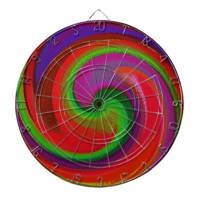 Abstrakt Art #30 Dartscheibe (vorne)