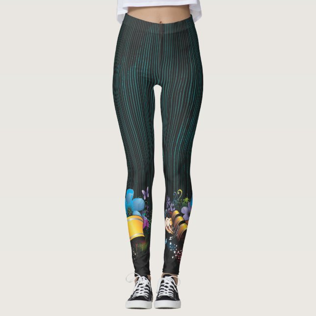 Abstrakt Art. 52 Leggings (Vorderseite)