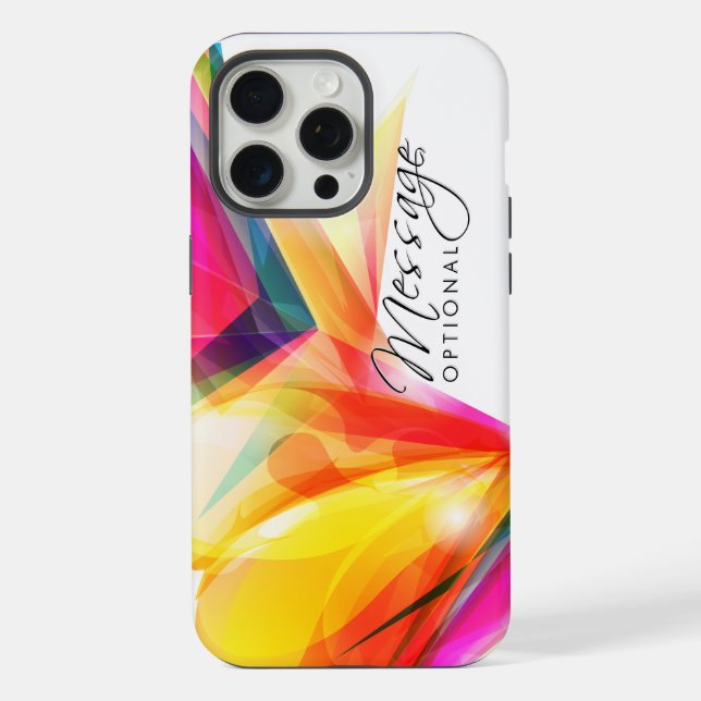 Abstrakt Art. 7 Apple iPhone Hülle (Rückseite)