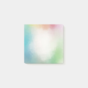 Abstrakt Art Blue Green Lila Pink Red Orange Post-it Klebezettel