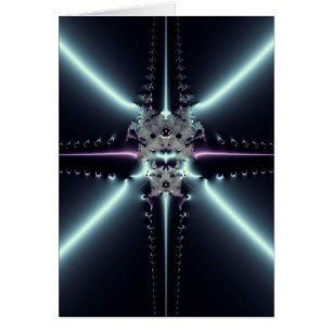 Abstrakt Art Blue Star