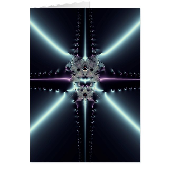 Abstrakt Art Blue Star (Vorne)