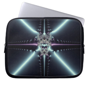 Abstrakt Art Blue Star Laptopschutzhülle