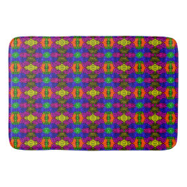 Abstrakt Art Bright Pattern Badematte