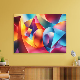 Abstrakt Art Canvas Print Leinwanddruck