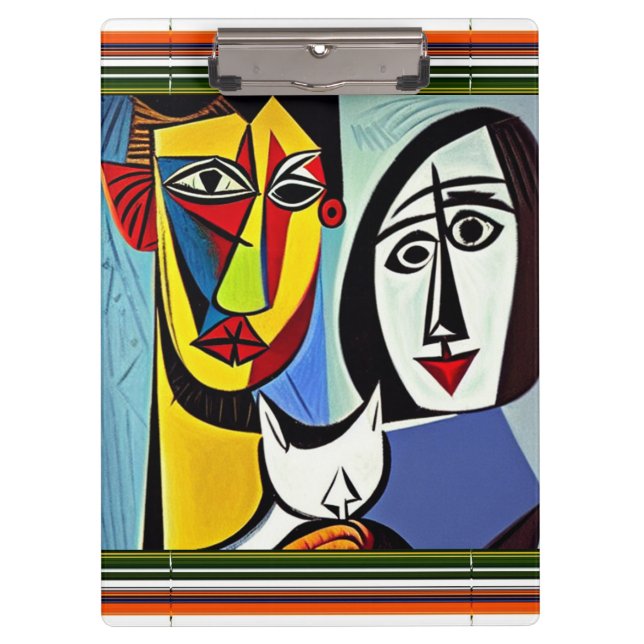 Abstrakt Art Clipboard Klemmbrett (Vorderseite)