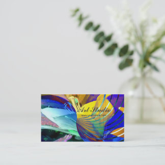 Abstrakt Art Custom Business Card Visitenkarte