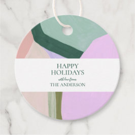 Abstrakt Art Custom Foto Weihnachtsgeschenk Geschenkanhänger