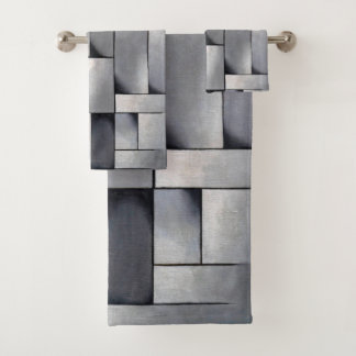 Abstrakt - Art Deco Badhandtuch Set