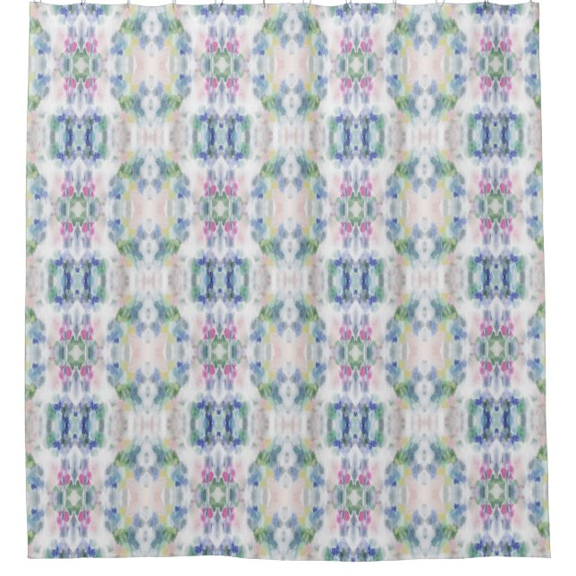 Abstrakt Art Duschvorhang (Vorderseite)