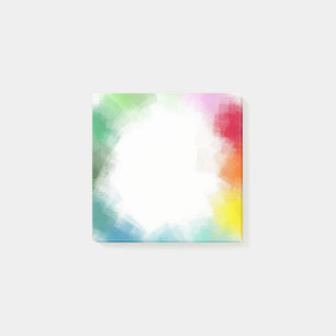 Abstrakt Art Elegante Vorlage Beruflich Post-it Klebezettel