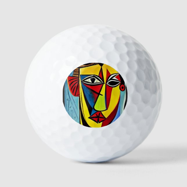 Abstrakt Art Golf Ball (Vorderseite)