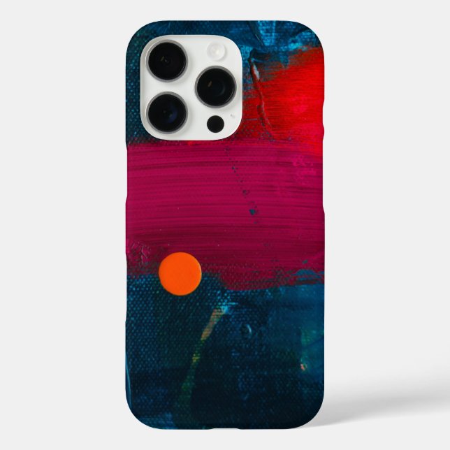 Abstrakt Art iPhone Case (Rückseite)