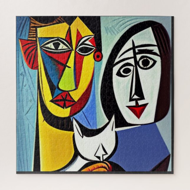 Abstrakt Art Jigsaw Puzzle (Vertikal)