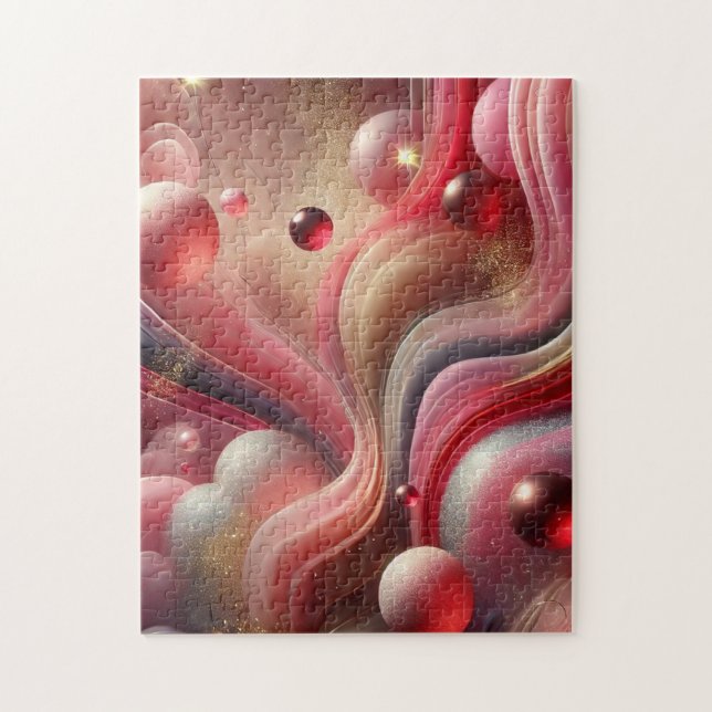 Abstrakt Art Jigsaw Puzzle (Vertikal)