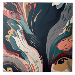 Abstrakt Art Keramik Tiles Fliese