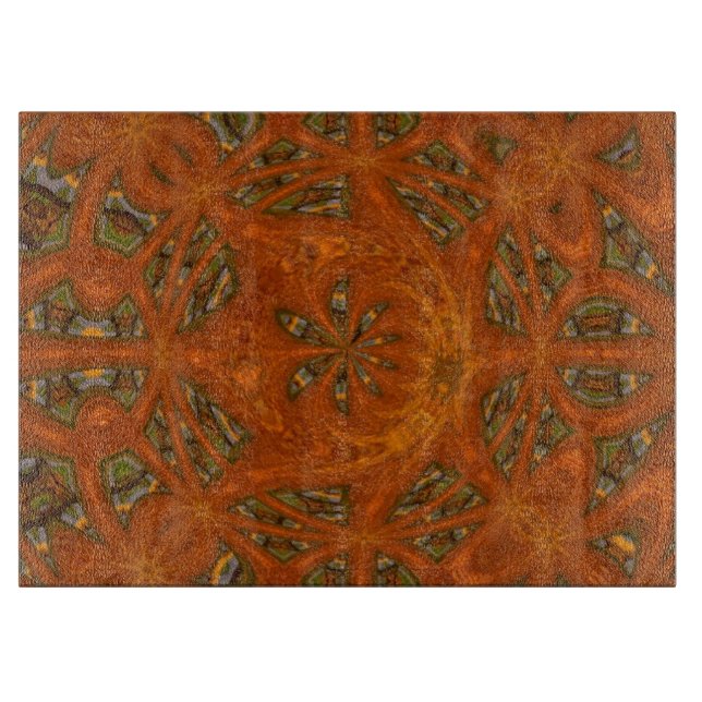 Abstrakt Art Labyrinth Schneidebrett (Vorderseite)